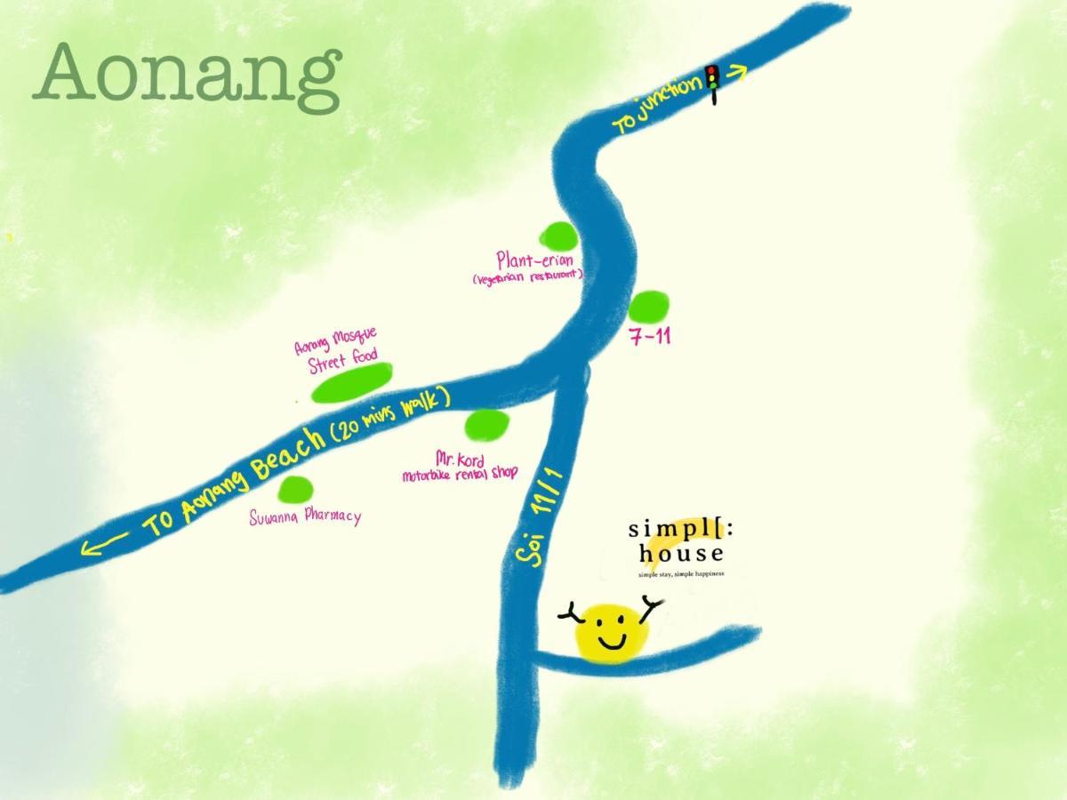 Simple House Ao Nang - B&B Εξωτερικό φωτογραφία
